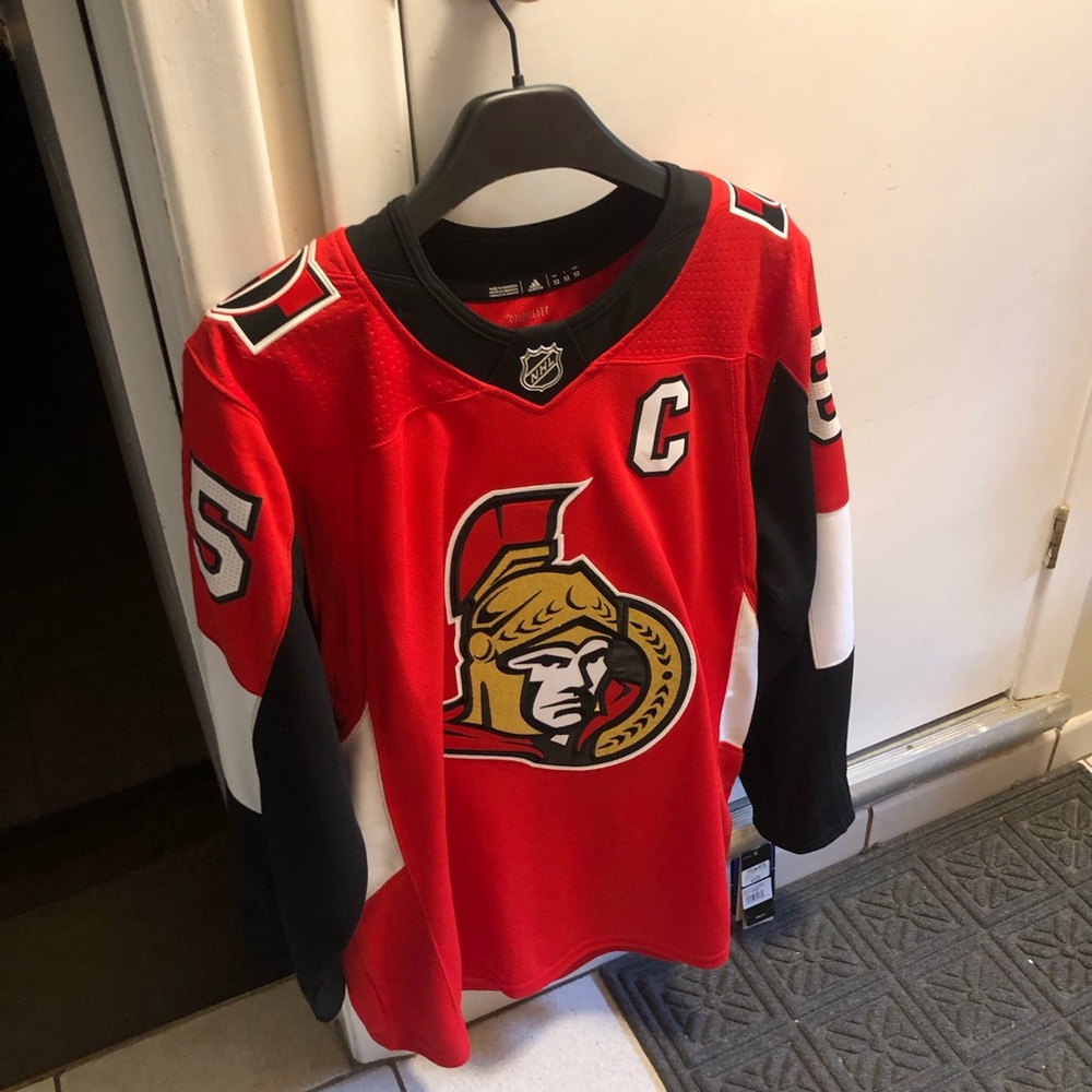 Adidas Ottawa Senators Erik Karlsson Jersey NEW